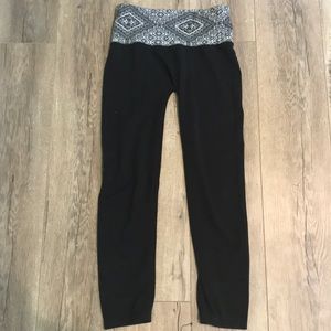 These leggings are high wasted and from Pacsun